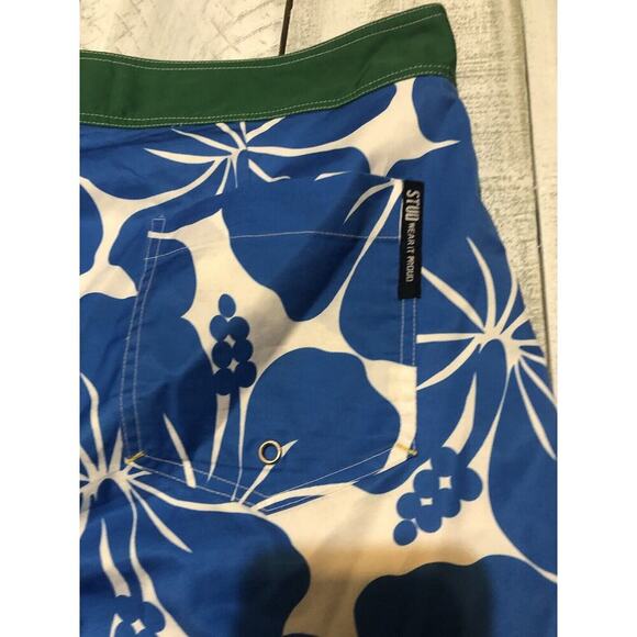 Stud Wear It Proud Swimwear Men's Size XL 5 Inch Inseam Lined Floral Bright - Picture 9 of 10